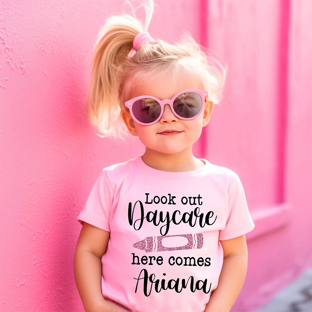 Personalized First Day Of Back To School Shirt | CWSchool06