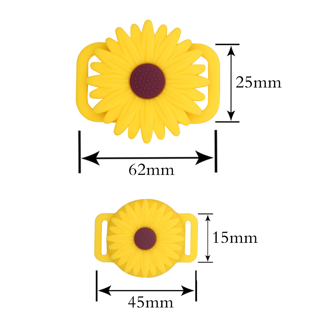 Personalized Pet Apple Air Tag Holder for Dog Collar | BKPet165