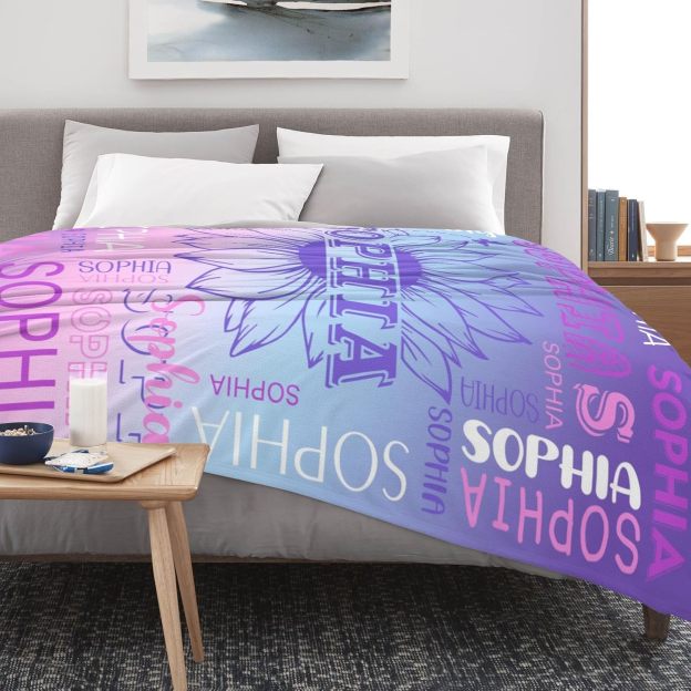 Personalized Lovely Kid Blanket for Comfort & Unique | BKKid158