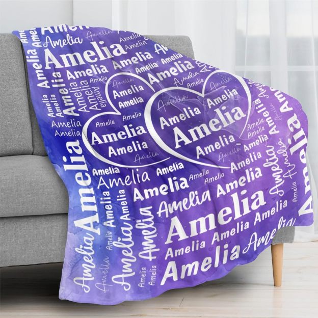 Personalized Lovely Kid Blanket for Comfort & Unique | BKKid156