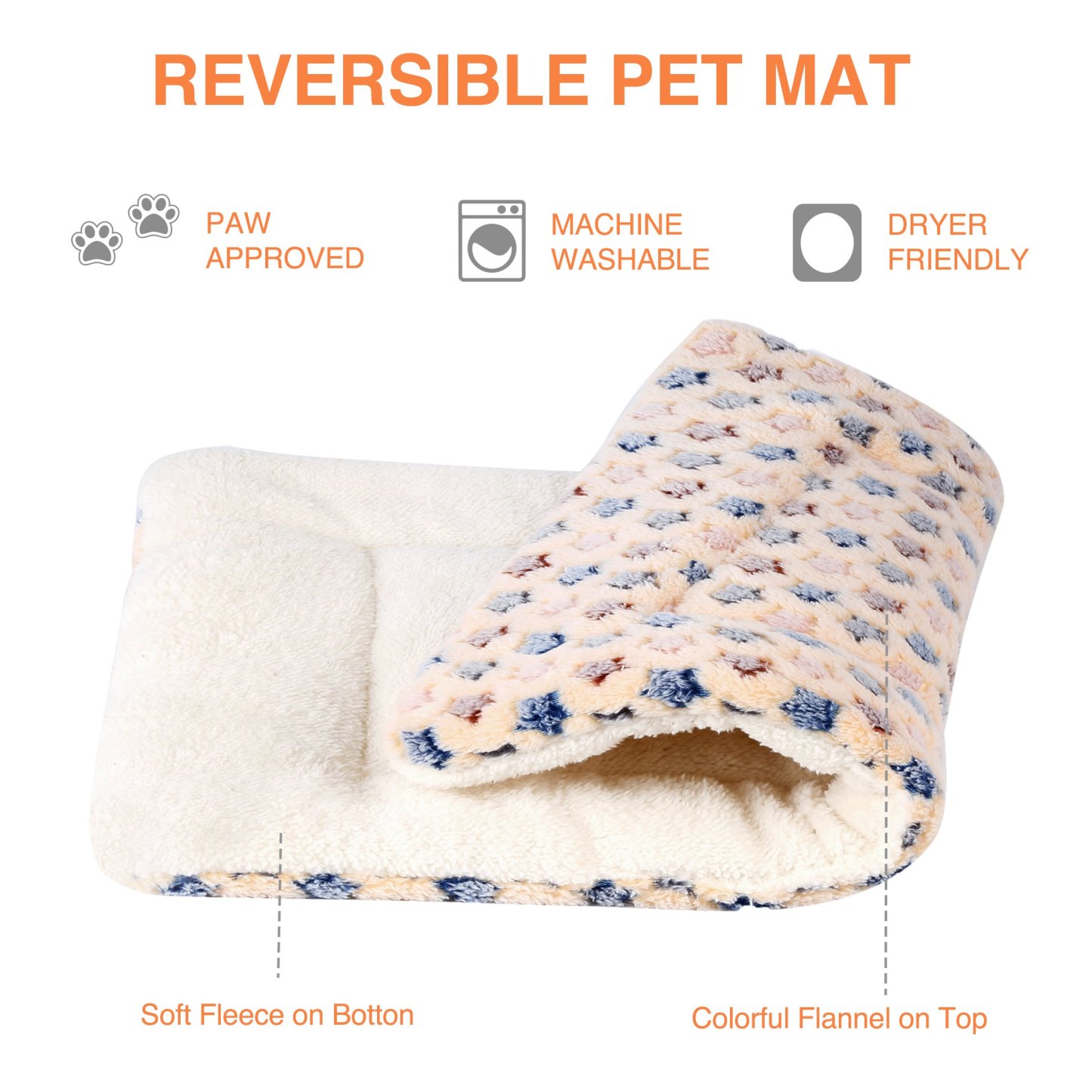 Personalized Lovely Pet Bed Mat for Comfort & Unique | BKPet29