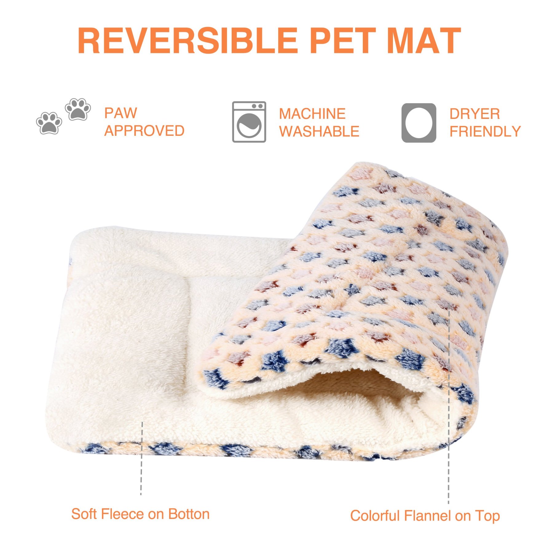 Personalized Lovely Pet Bed Mat for Comfort & Unique | BKPet29
