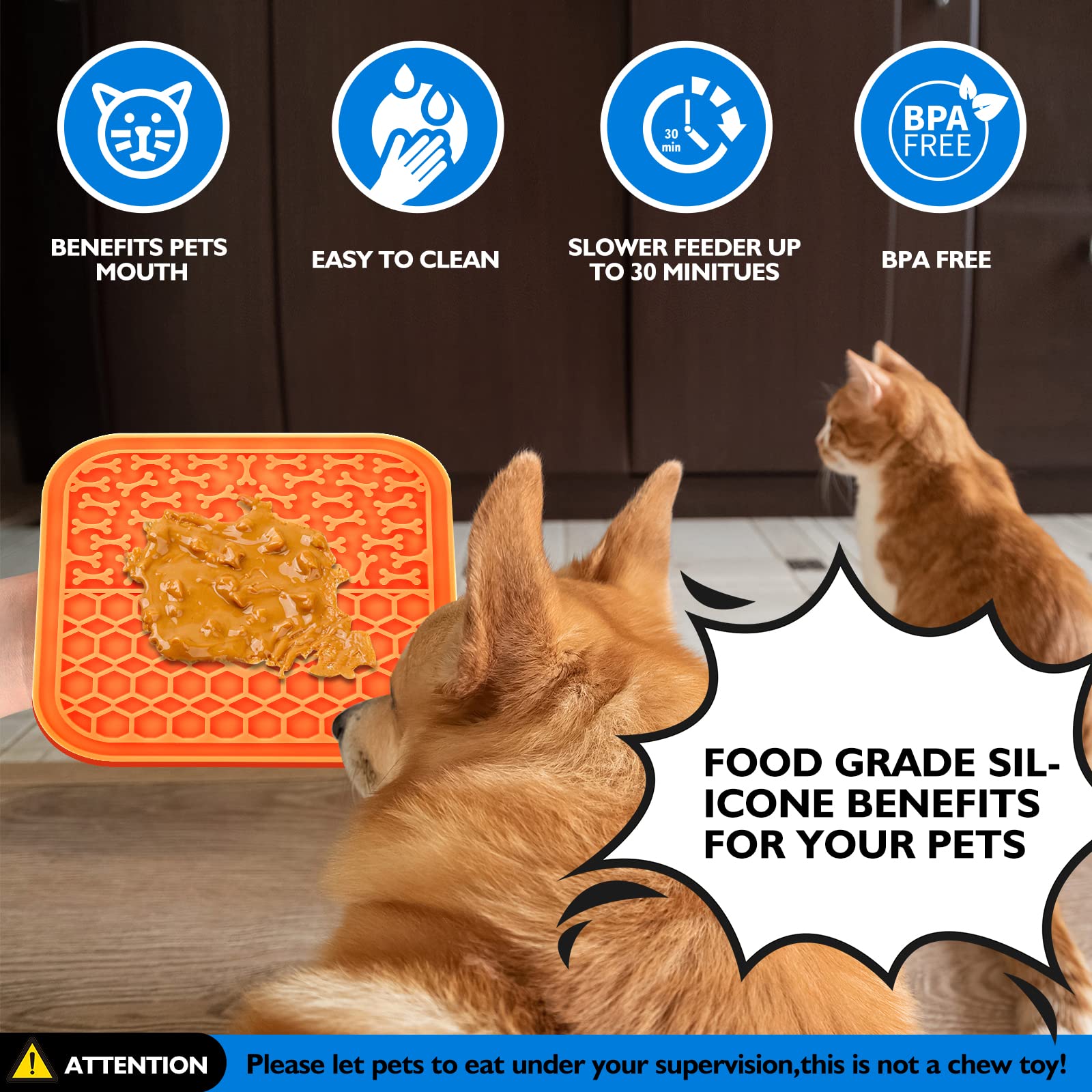 Personalized Pet Silicone Lick Mat | BKPet44