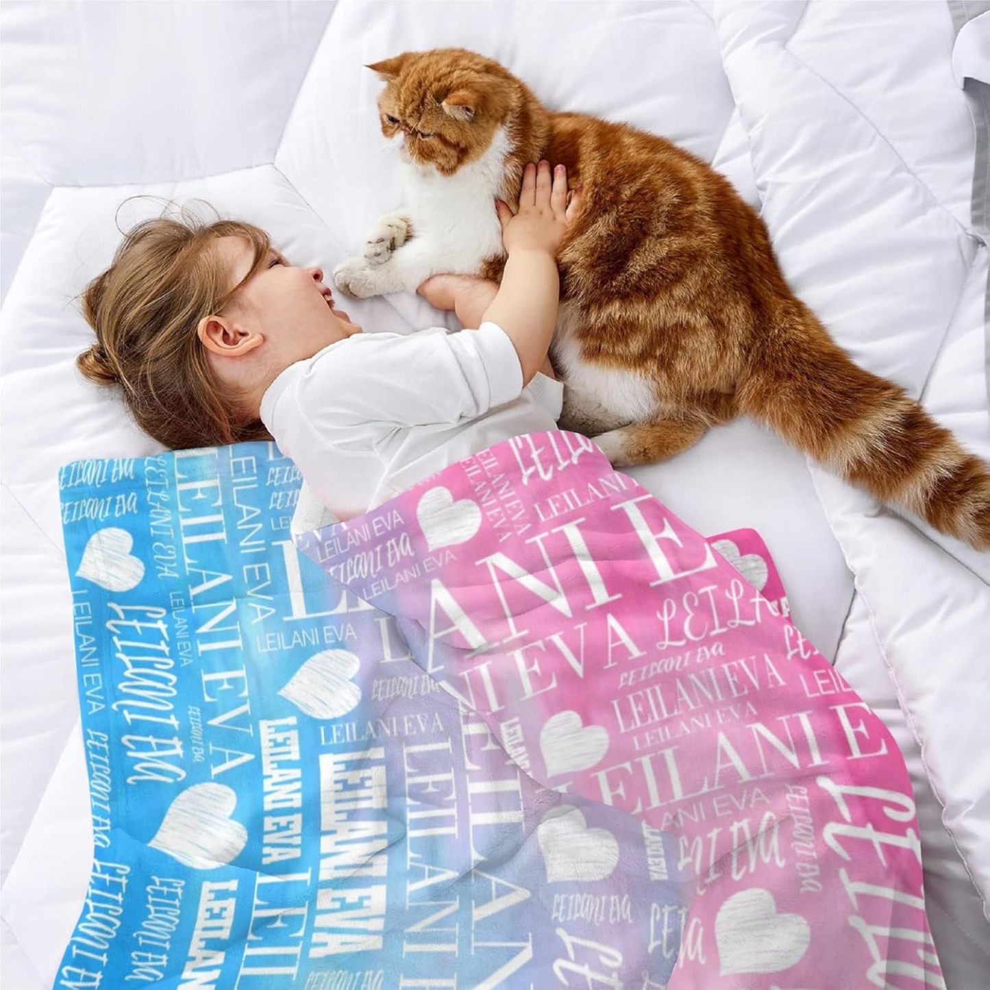 Personalized Lovely Kid Blanket for Comfort & Unique | BKKid162