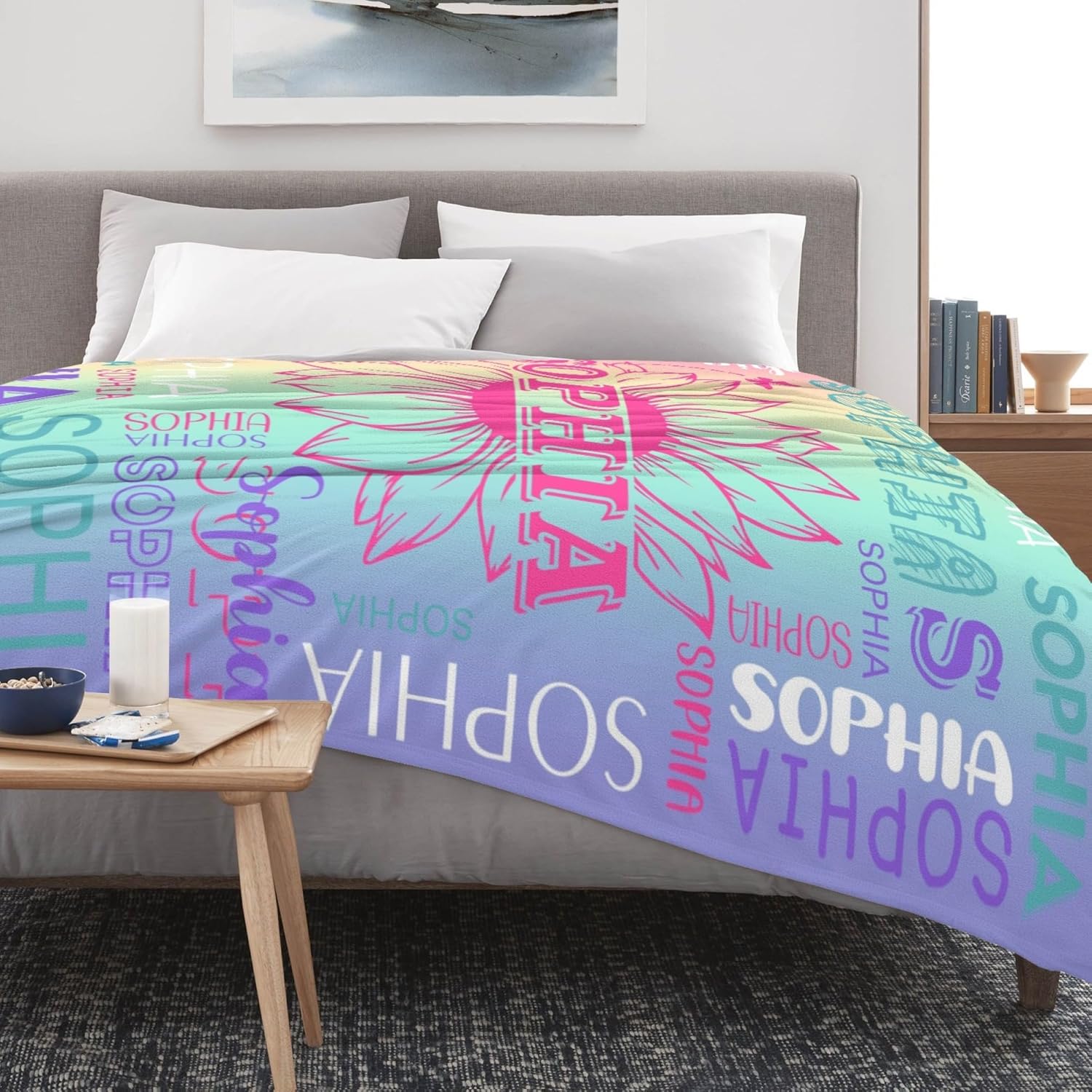 Personalized Lovely Kid Blanket for Comfort & Unique | BKKid158