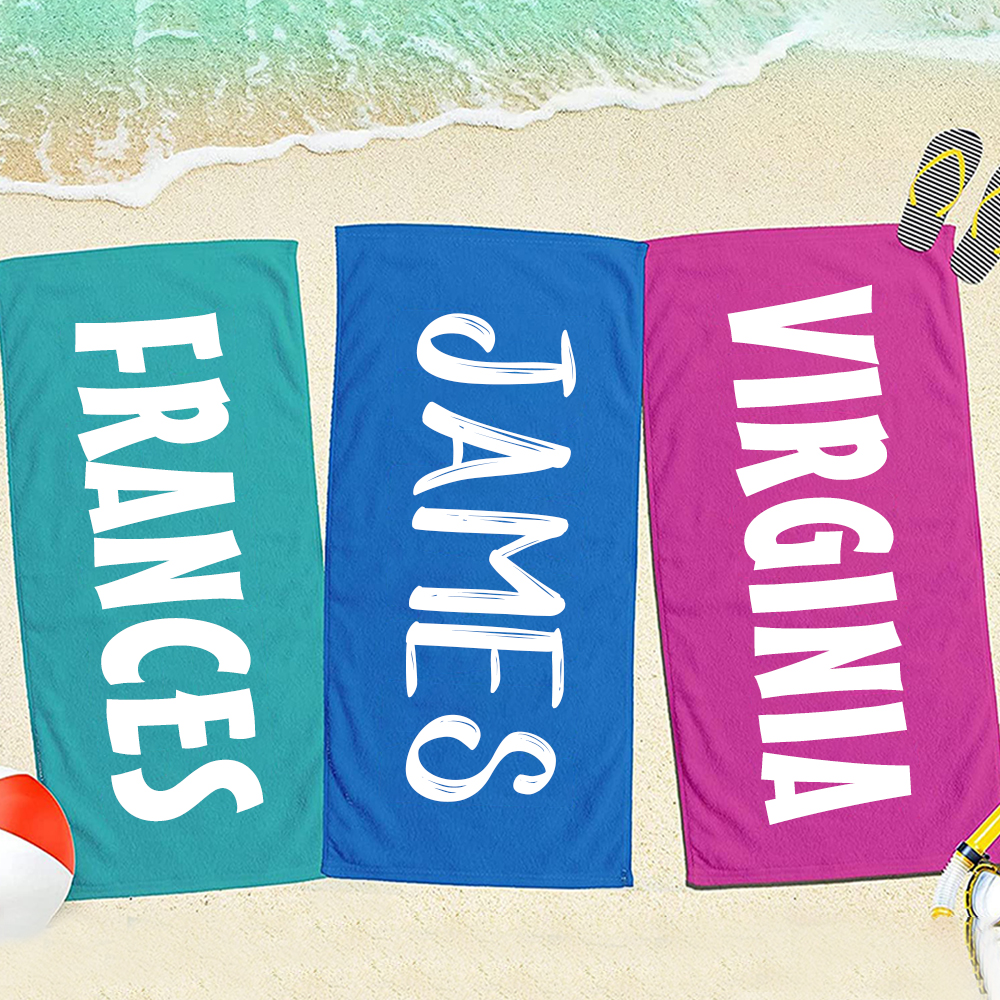 Personalized Lovely Kid Towel for Summer & Beach | cwtowel50