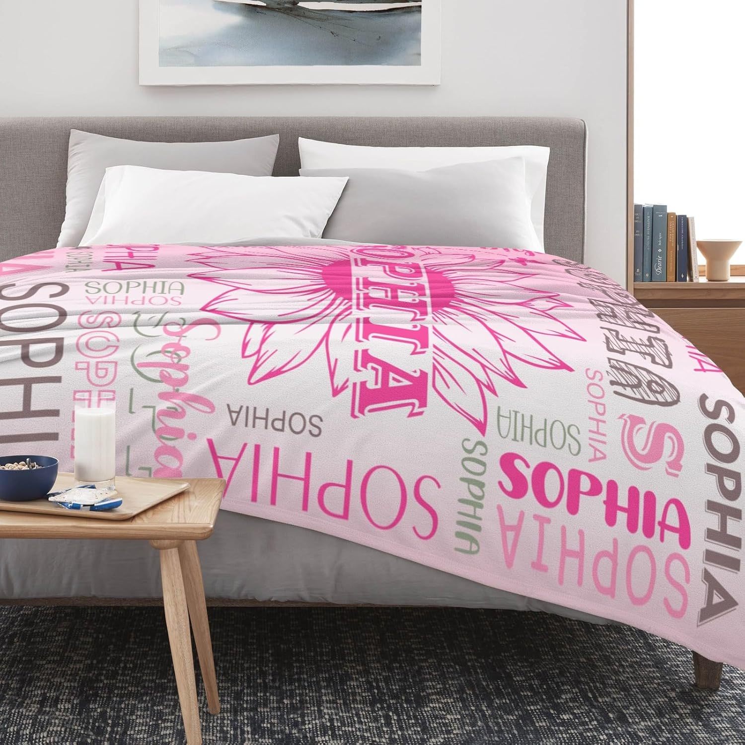 Personalized Lovely Kid Blanket for Comfort & Unique | BKKid158