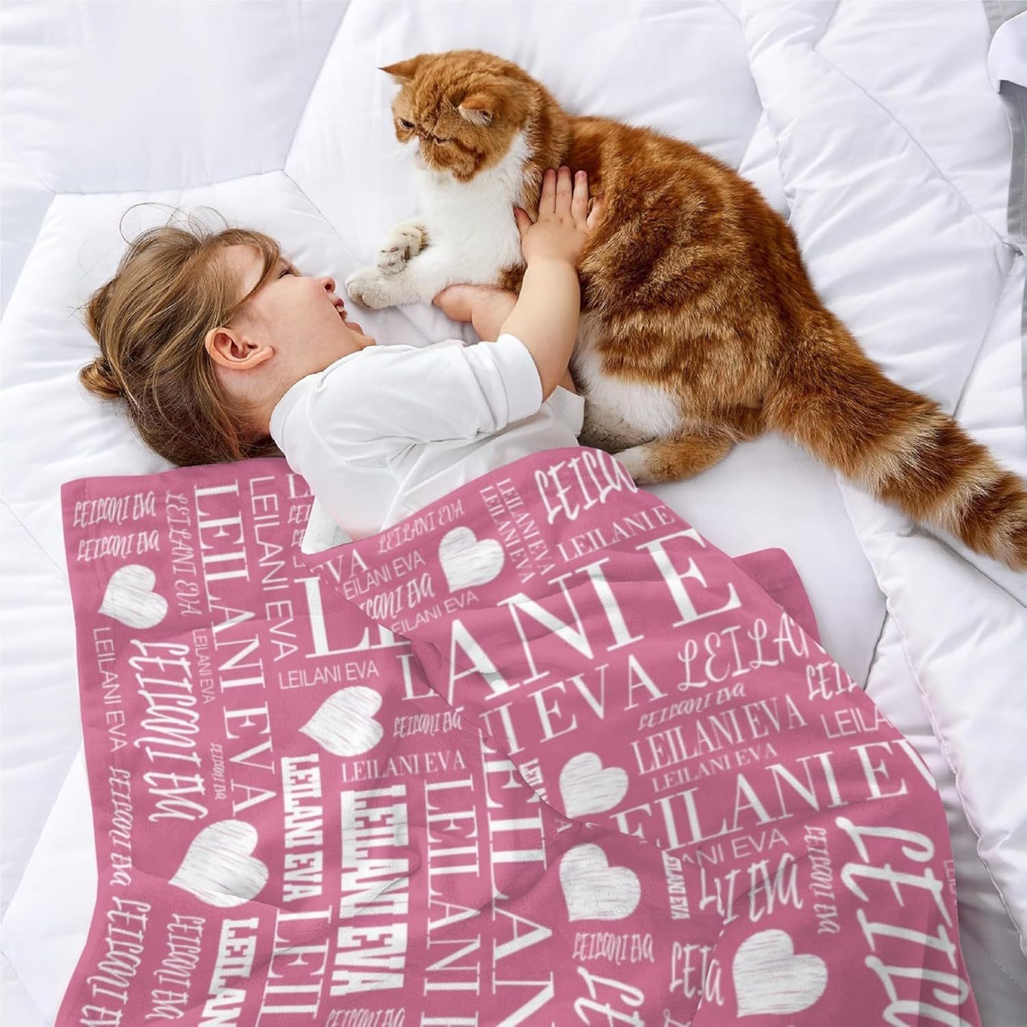 Personalized Lovely Kid Blanket for Comfort & Unique | BKKid162