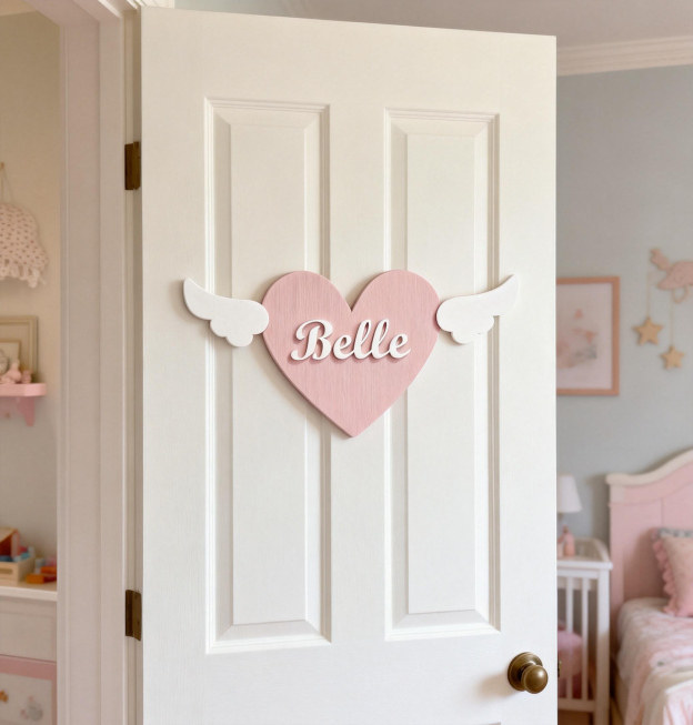 Personalized Kid's Bedroom Decoration Door Sign | CWBaby403