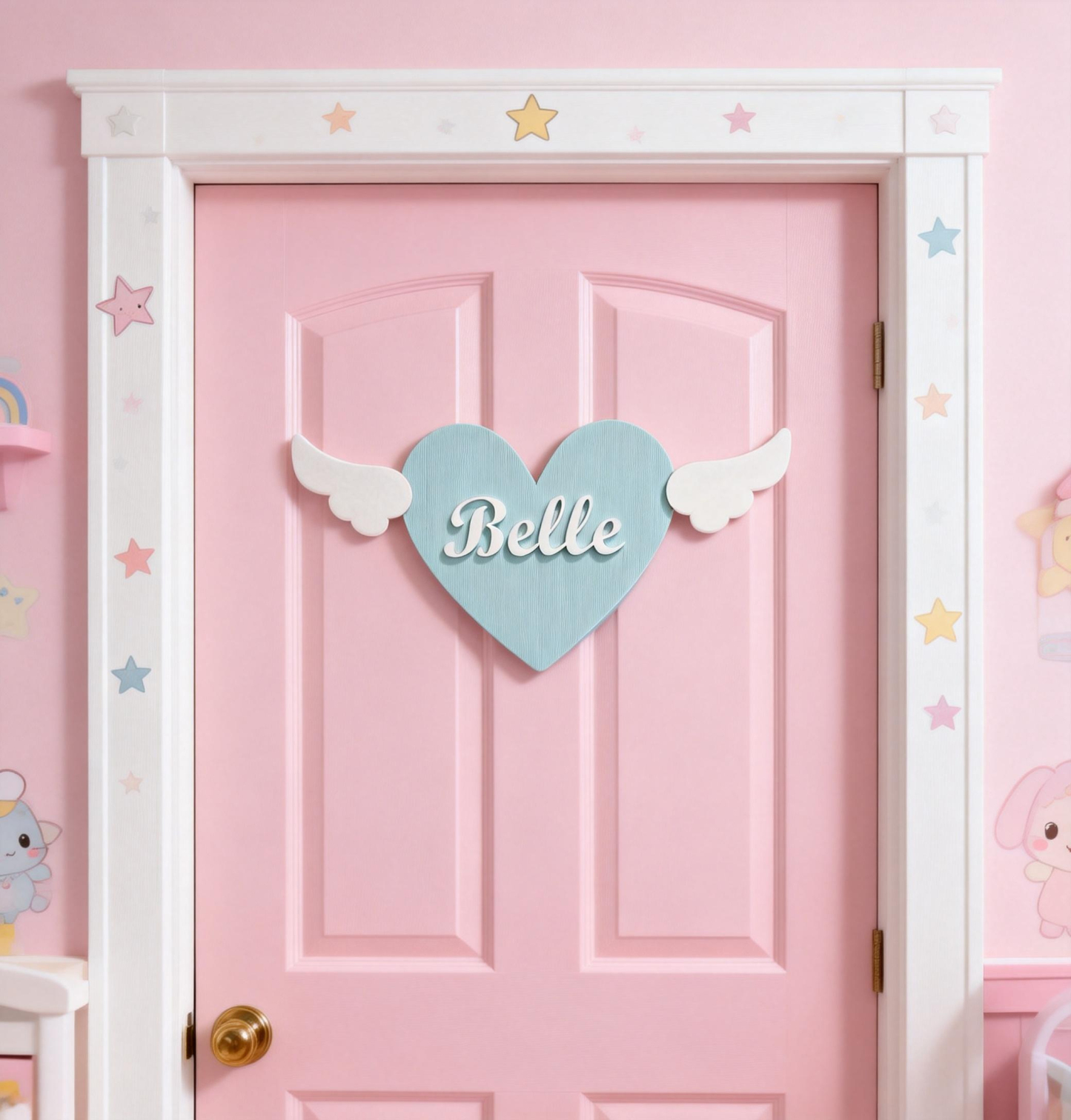 Personalized Kid's Bedroom Decoration Door Sign | CWBaby403