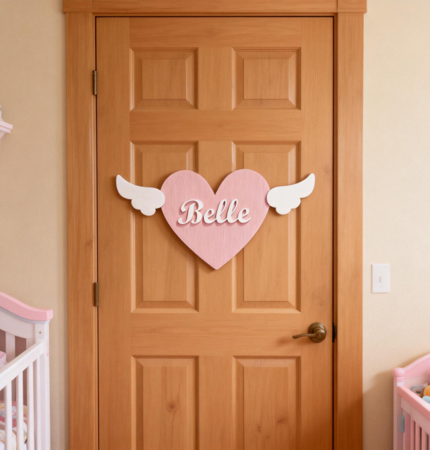 Personalized Kid's Bedroom Decoration Door Sign | CWBaby403