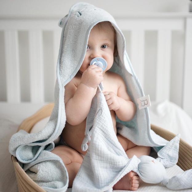 Personalized Embroidery Kid Lovely Coral Velvet Hooded Towel | CWBaby197