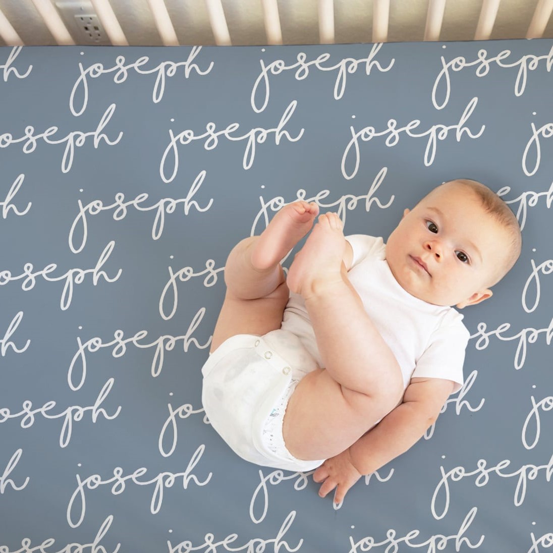 Personalized Baby Soft Crib Sheet for Comfort & Unique | BBCrib01