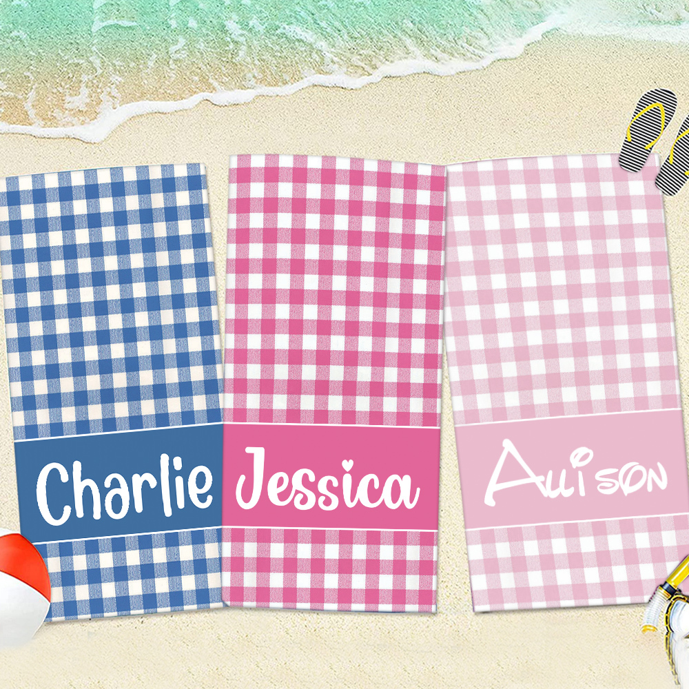 Personalized Lovely Kid Towel for Summer & Beach | CWTowel156
