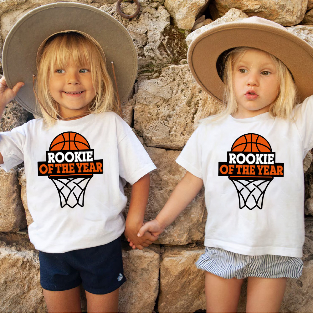 Personalized Basketball Rookie Of The Year Birthday T-Shirt | inBirth03
