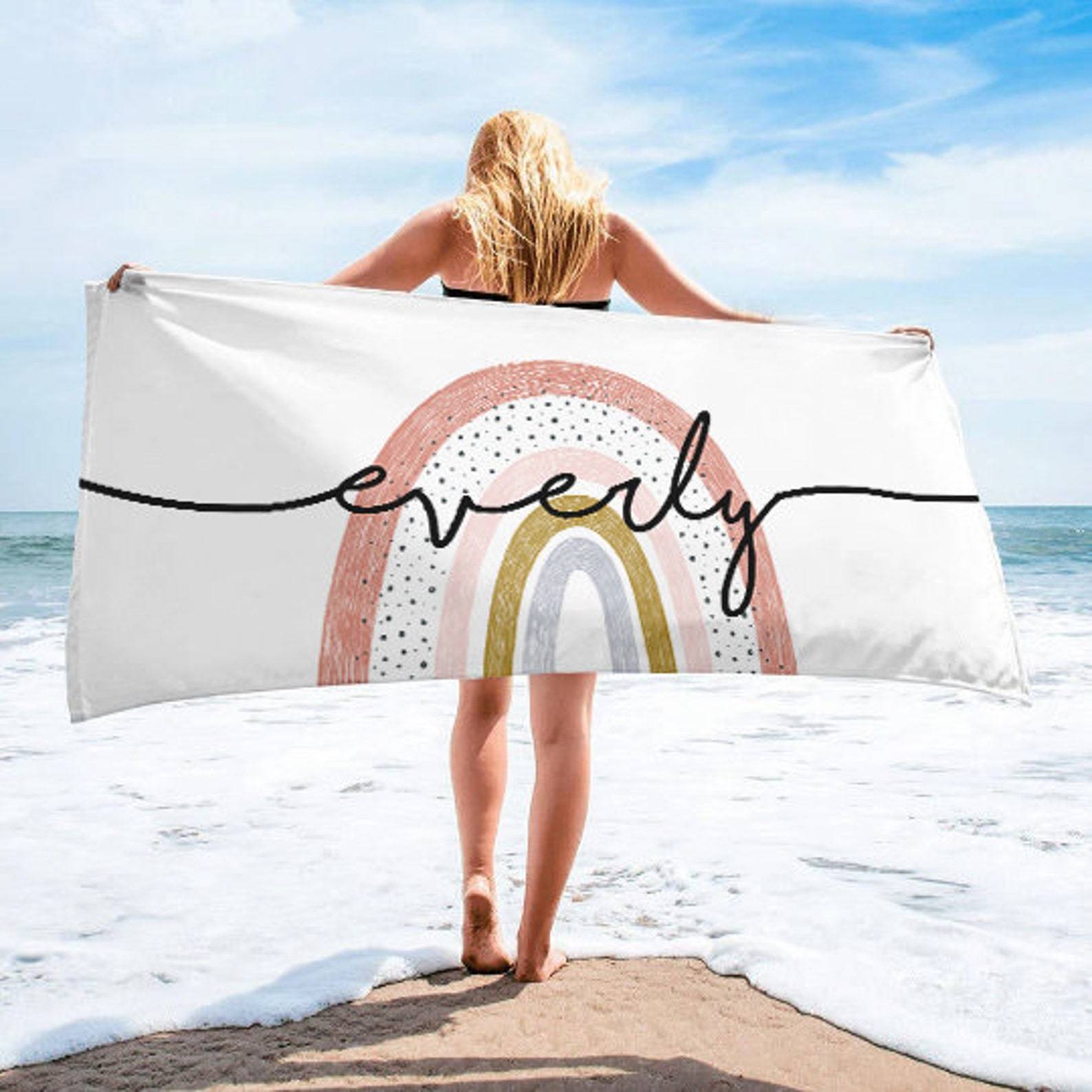 Personalized Lovely Kid Towel for Summer & Beach | CWTowel94