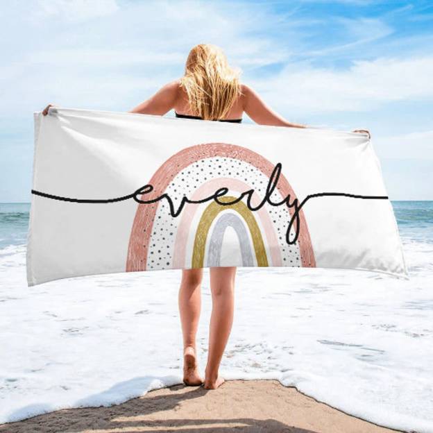 Personalized Lovely Kid Towel for Summer & Beach | CWTowel94