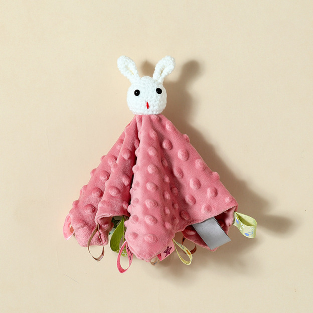 Personalized Baby Monogram Animal Comforter Sleep Toy | CWToy144