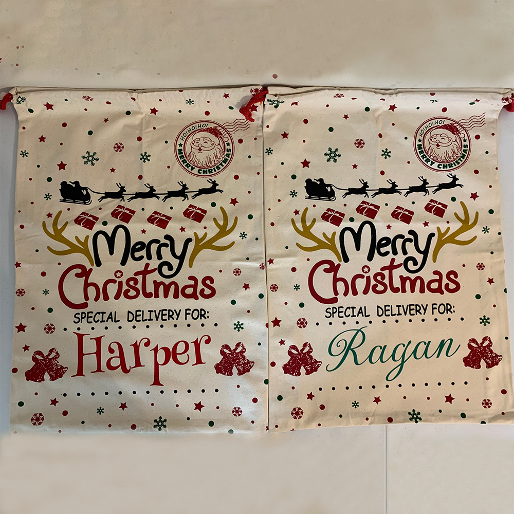 Personalized Christmas Santa Sack for Gifts | MCGift56