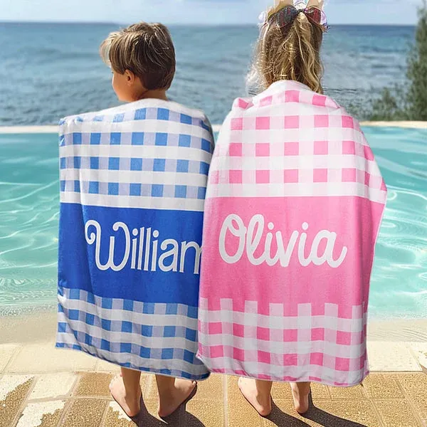 Personalized Lovely Kid Towel for Summer & Beach | CWTowel156