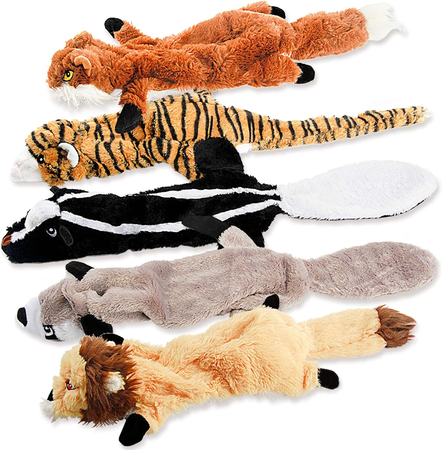 Soft Fabric 5 Pack Big Woodland Animals Toys | BKPet127