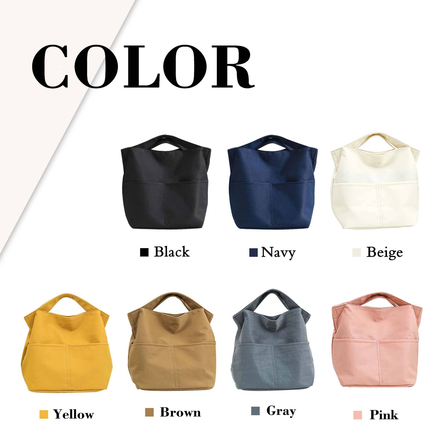 Personalized Color Kids Lunch Tote Bag