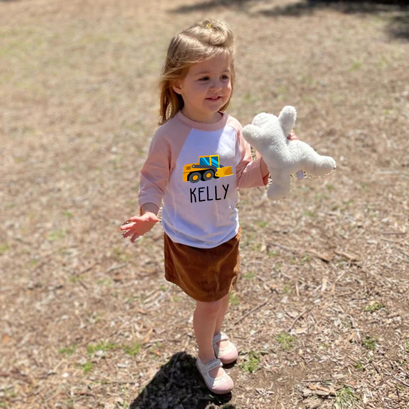 Personalized Kid Cozy Soft Truck Sweatshirt | inSweatshirt55