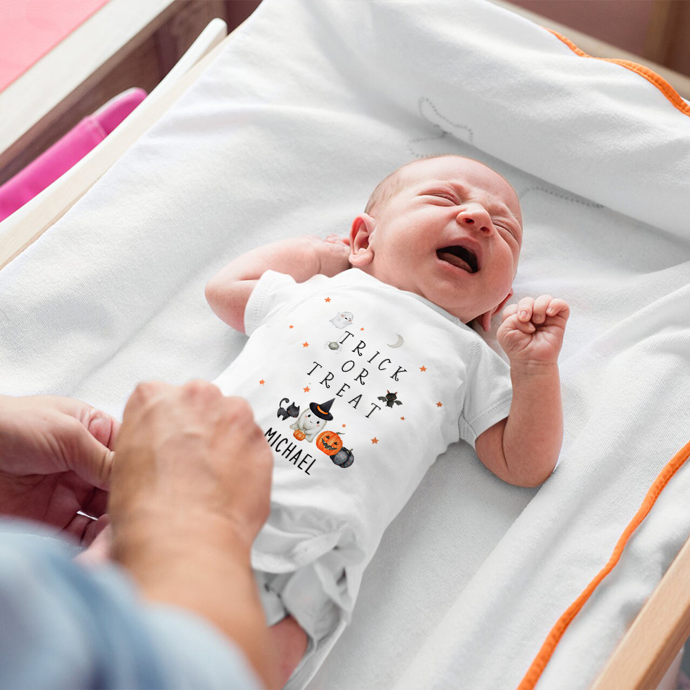 Personalized Baby Lovely First Halloween Outfit | CWHalloween20