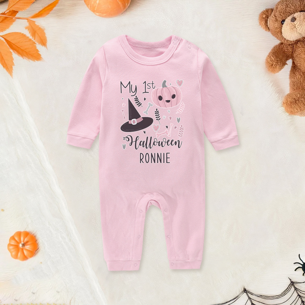 Personalized Baby Lovely First Halloween Outfit | CWHalloween22