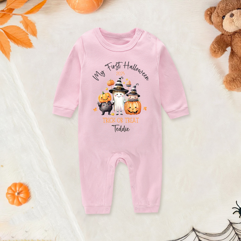 Personalized Baby Lovely First Halloween Outfit | CWHalloween24