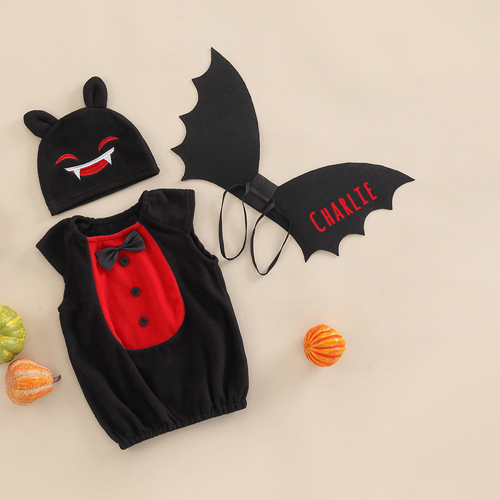 Personalized Baby Bat Halloween Costume | CWHalloween45
