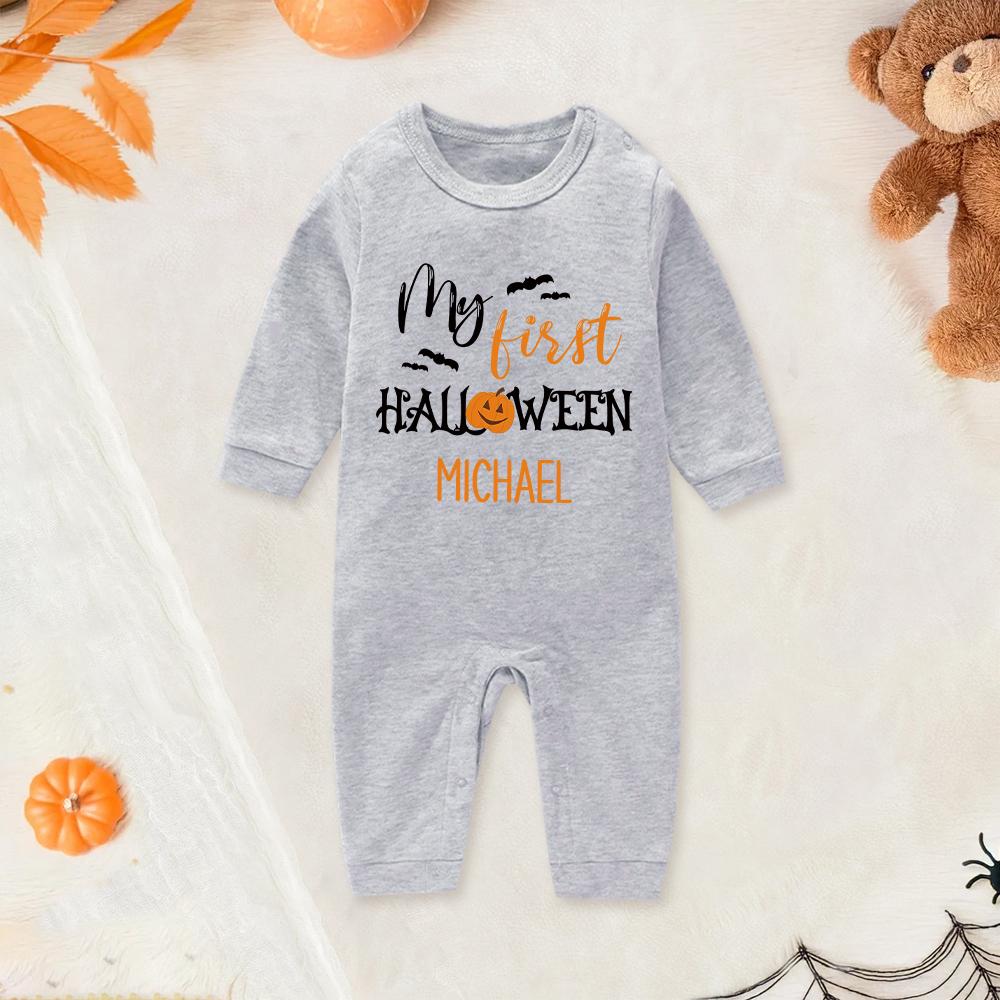 Personalized Baby Lovely First Halloween Outfit | CWHalloween26