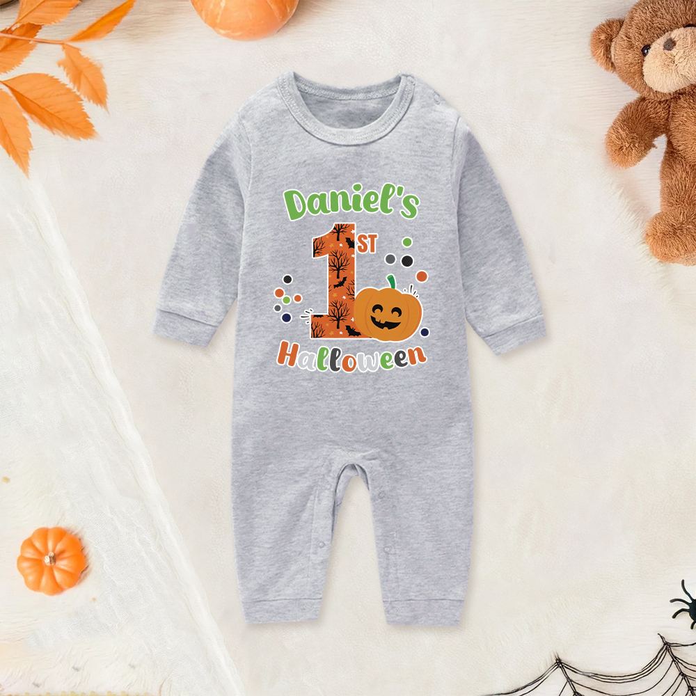 Personalized Baby Lovely First Halloween Outfit | CWHalloween41