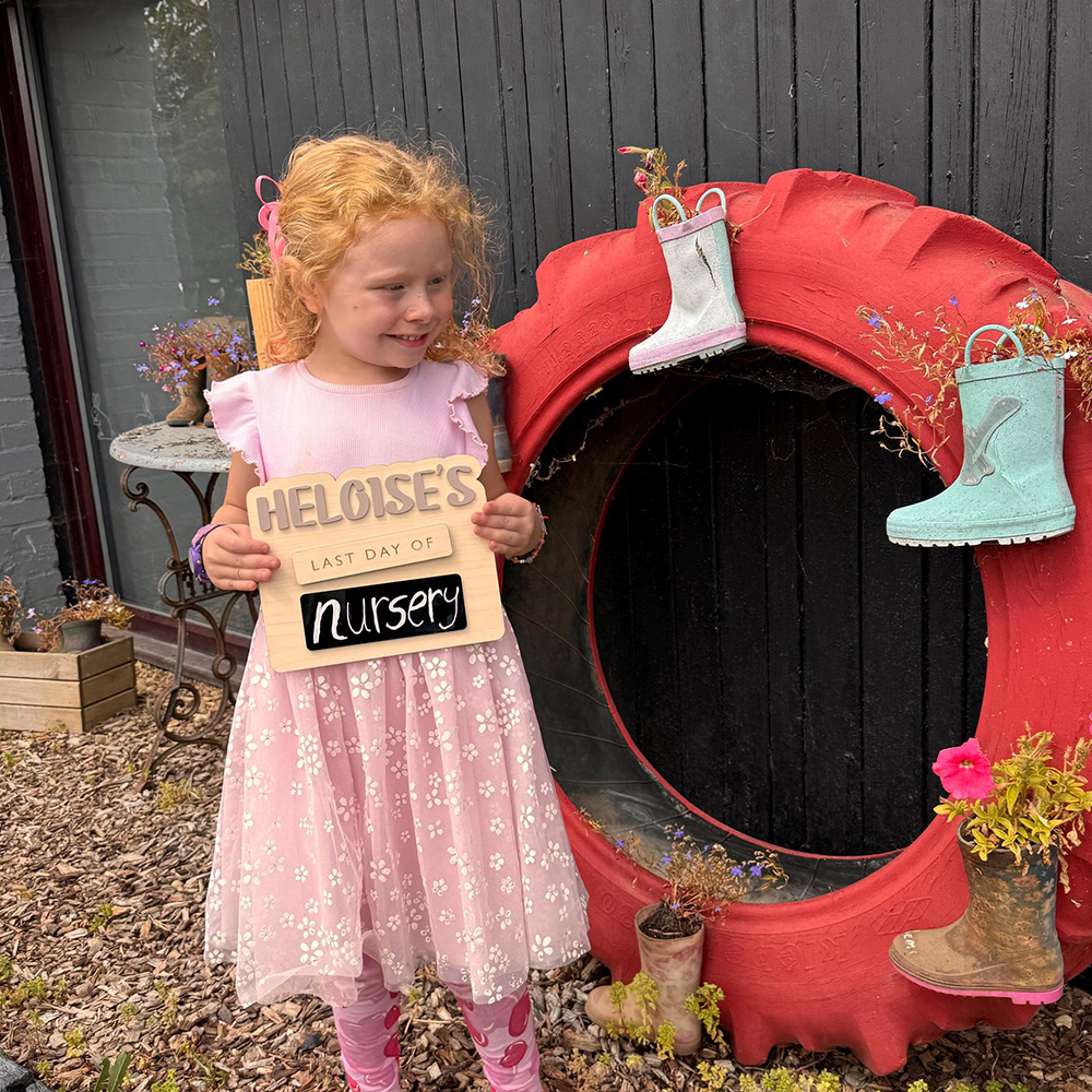 Personalised First and Last Day of School Memory Photo Board | CWToy145