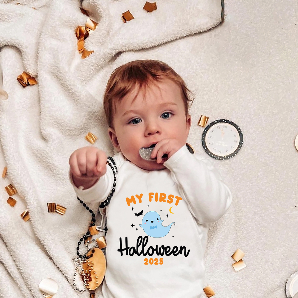 Personalized Baby My 1st Halloween Outfit with Hat | CWHalloween64