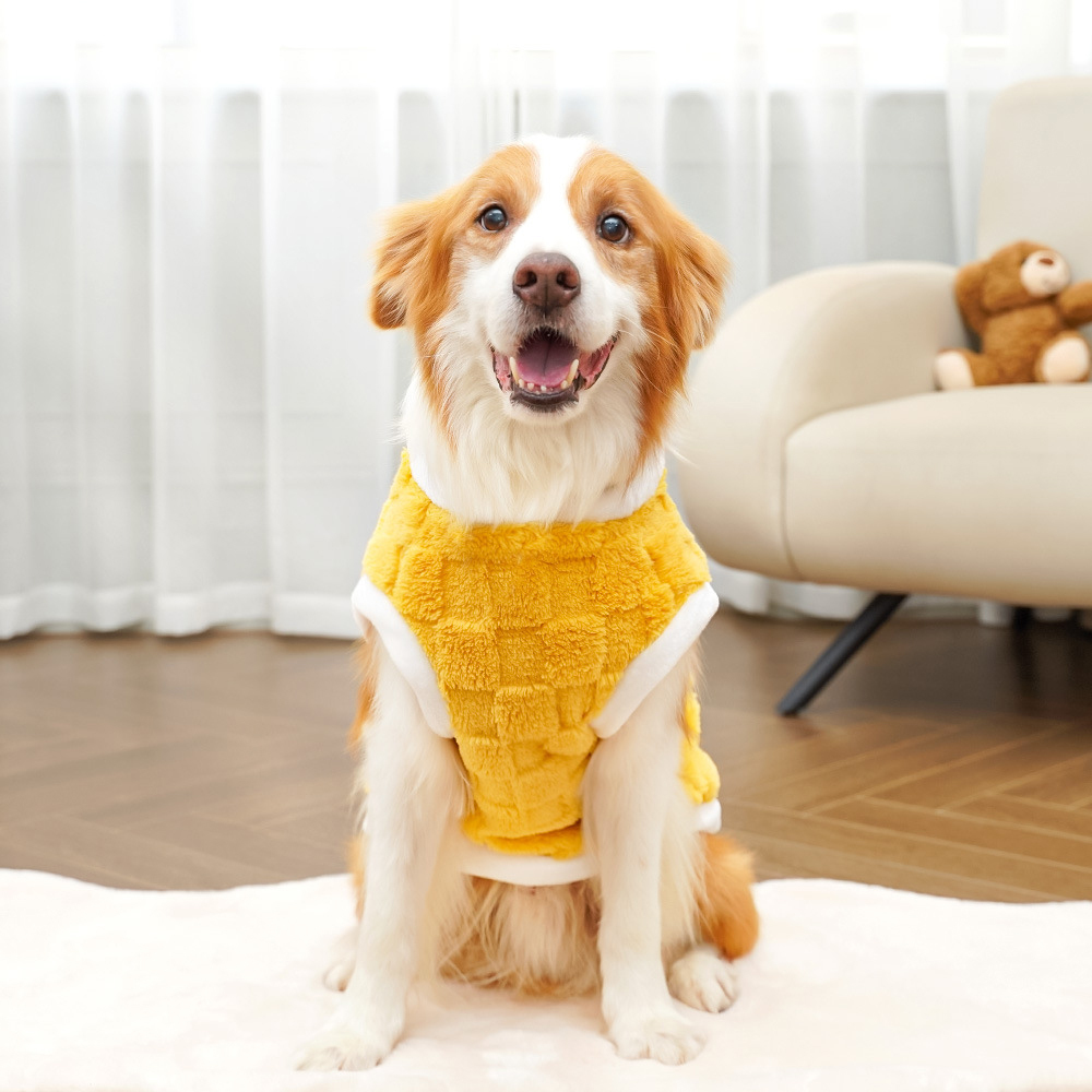 Personalized Warm Plush Dog Winter Coat | BKPet202