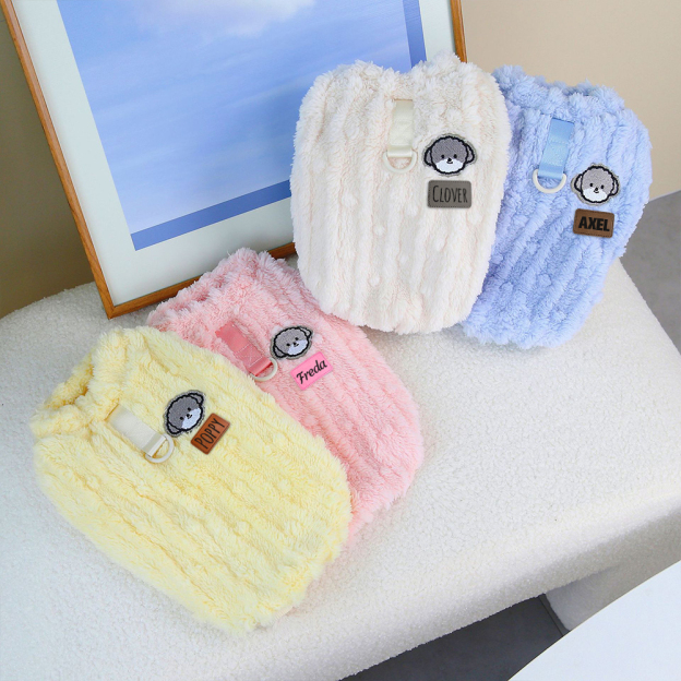 Personalized Cute Pet Soft Plush Fleece Vest | BKPet203