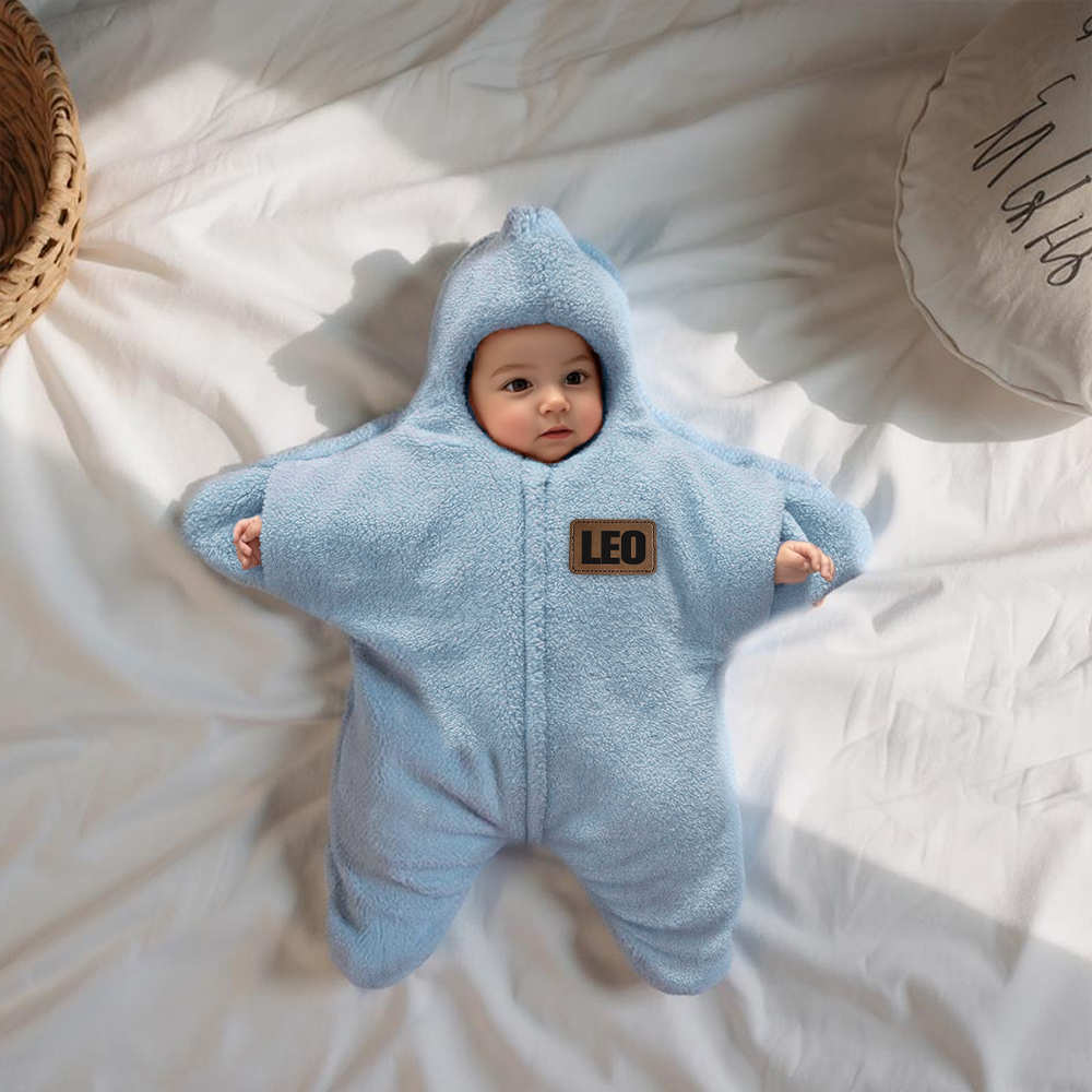 Personalized Baby Newborn Starfish Warm Sleeping Bag | CWBaby293