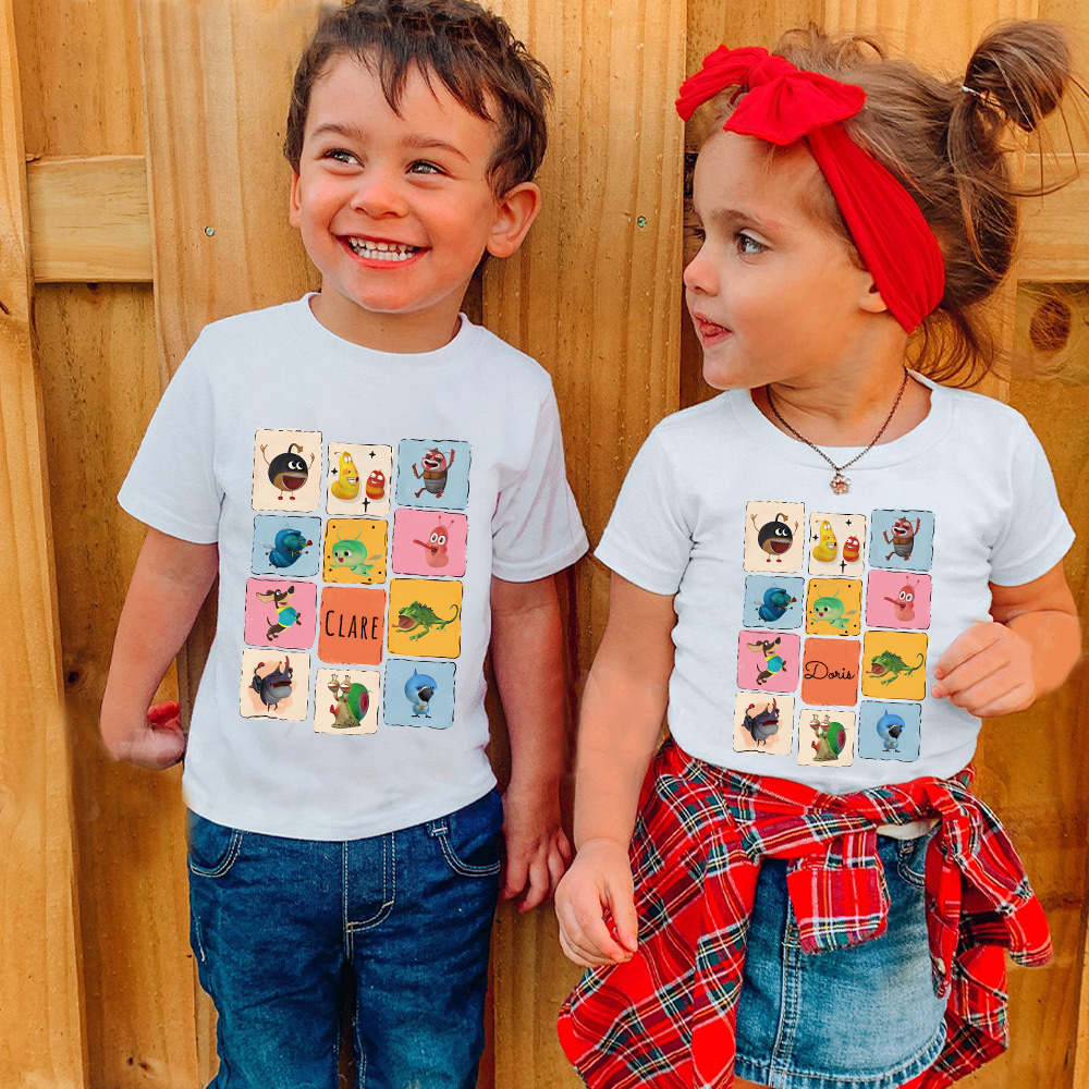 Personalized Larva's Funny Kid Shirt | Larva30