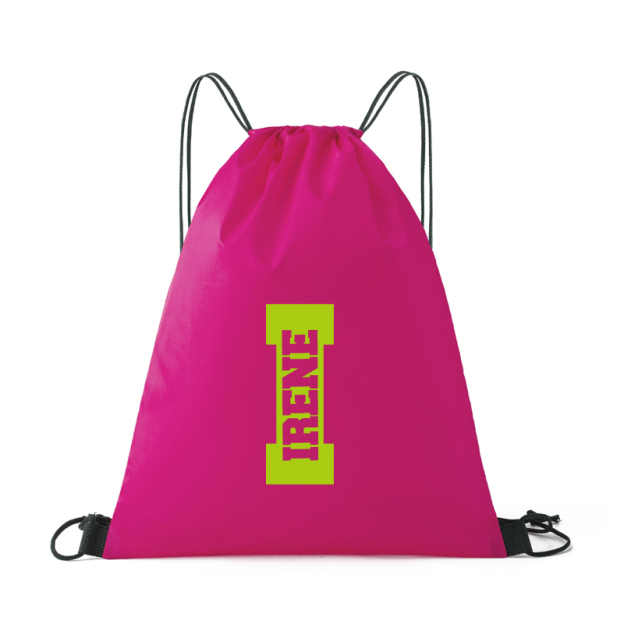 Personalized Initial & Name Beach Drawstring Rucksack Bag | CWBeach69
