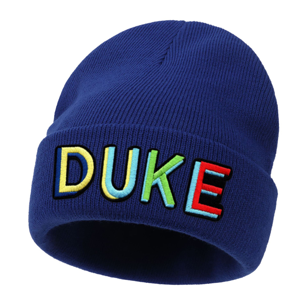 Personalized Colourful Funky Letter Patch Beanies For Kid & Adult | HSKid66