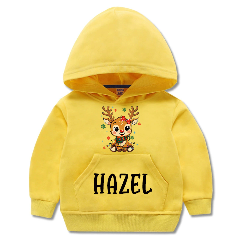 Personalized Kids Lovely Christmas Hoodie | MCGift218