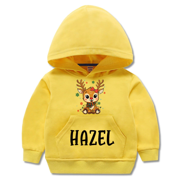 Personalized Kids Lovely Christmas Hoodie | MCGift218