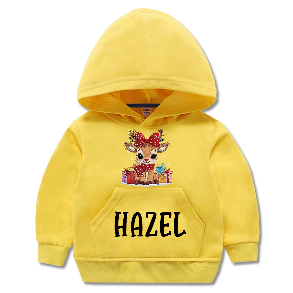 Personalized Kids Lovely Christmas Hoodie | MCGift220