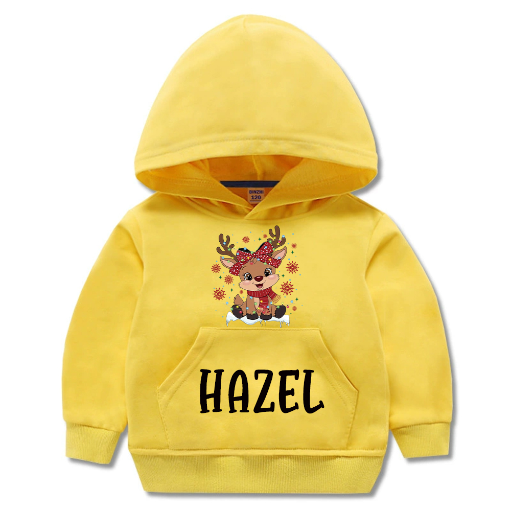 Personalized Kids Lovely Christmas Hoodie | MCGift221