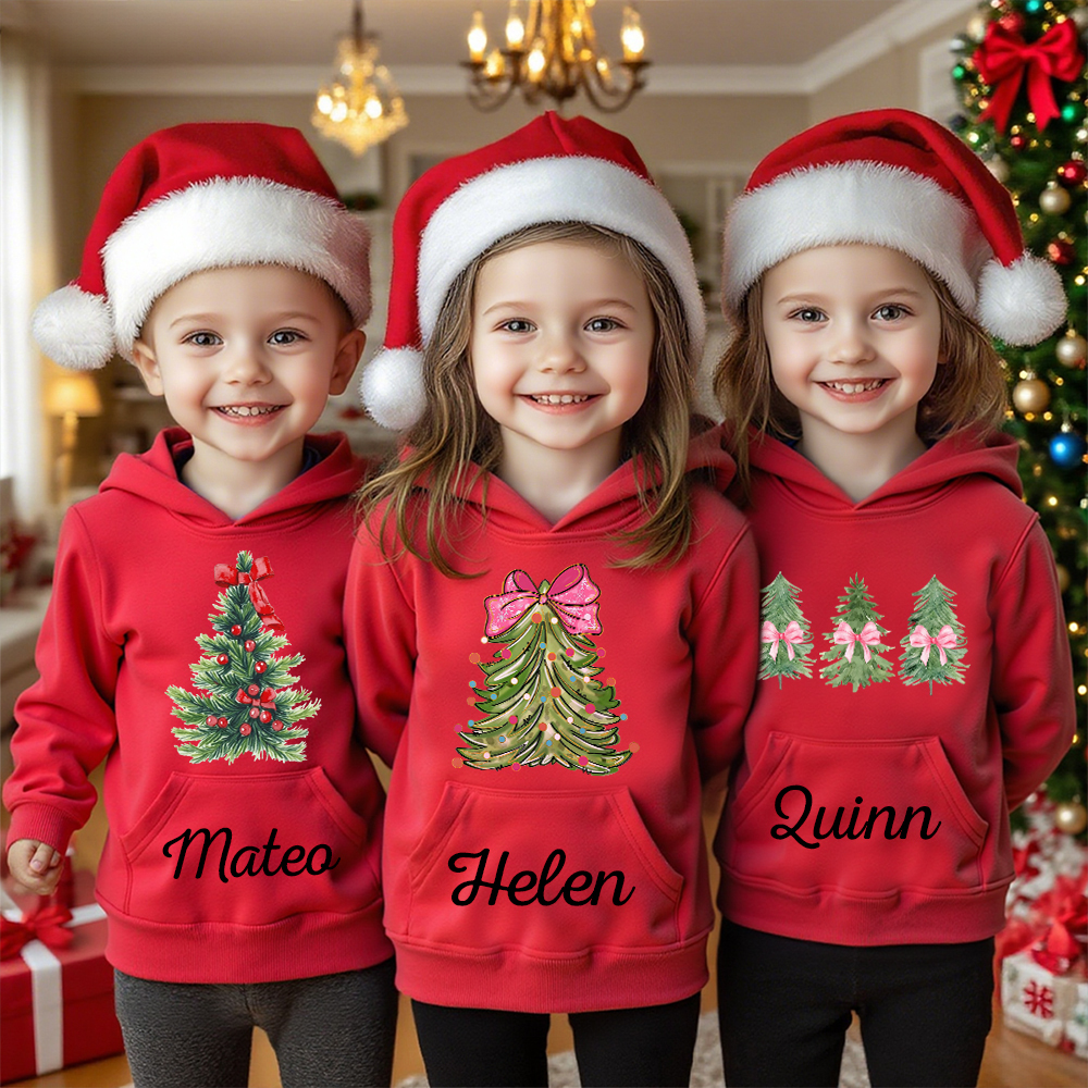 Personalized Kids Lovely Christmas Hoodie | MCGift226
