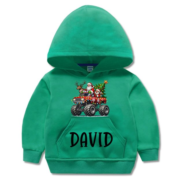 Personalized Kids Lovely Christmas Hoodie | MCGift227