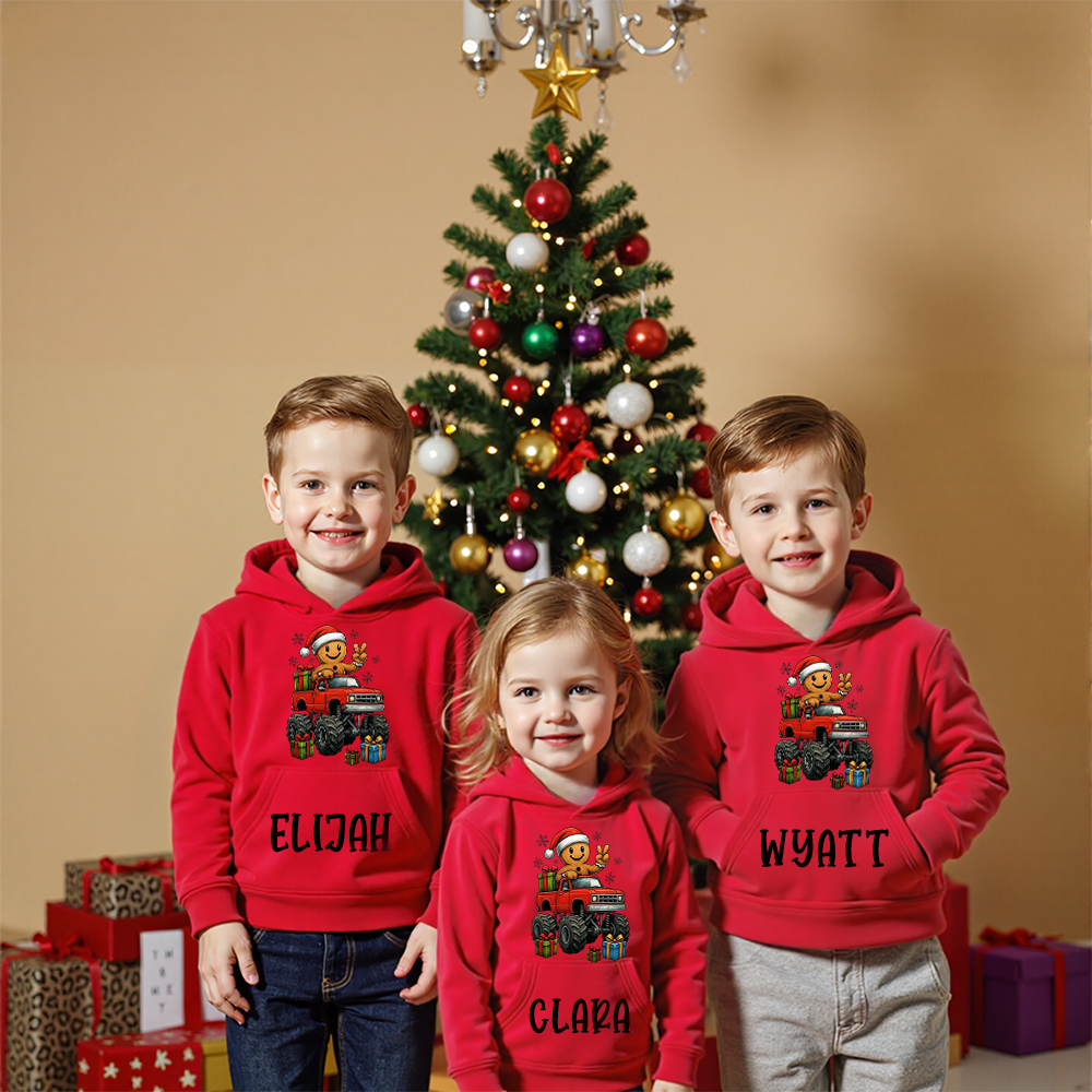 Personalized Kids Lovely Christmas Hoodie | MCGift228