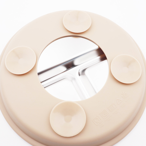 Personalised Baby Stainless Steel Plate Fork & Spoon Set | CWBaby352