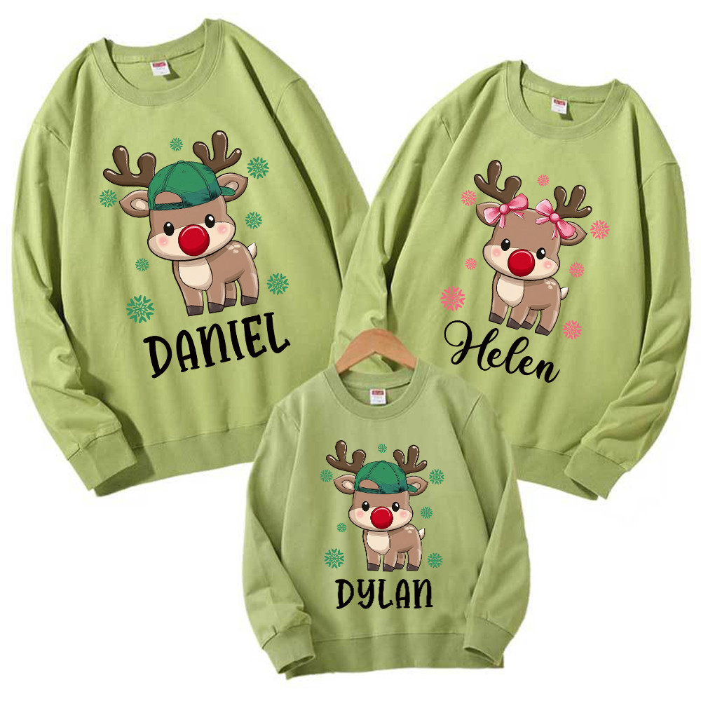Personalized Christmas Matching Family Sweatshirt | MCGift232